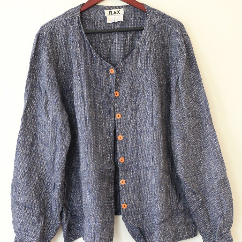 Flax Overshirt Light Cardigan